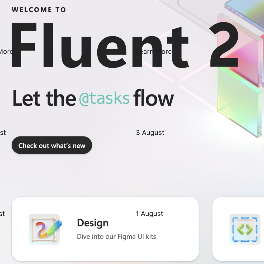 Microsoft Fluent 2 Design | WebCRACK
